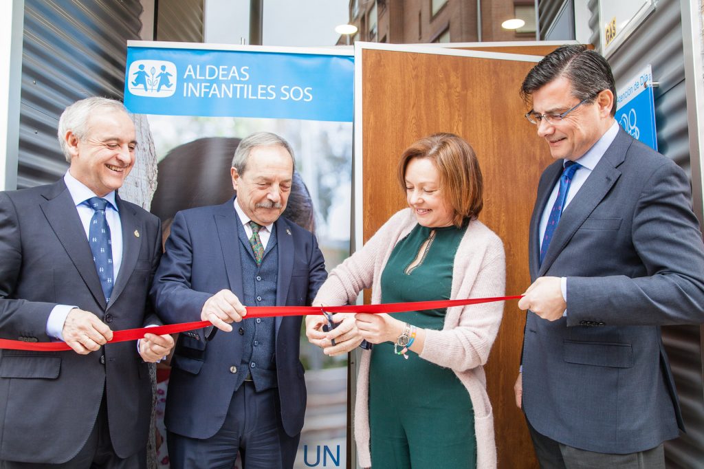 Momento de la inauguración