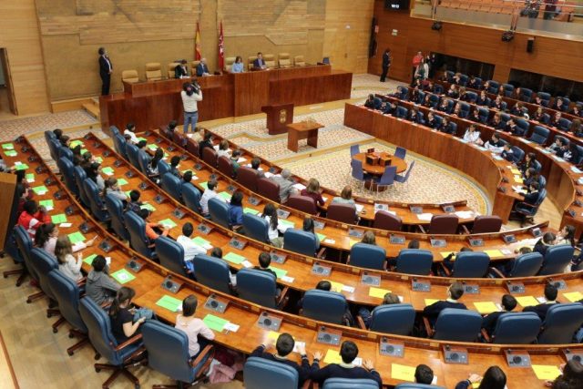 Pleno Infantil en la Asamblea de Madrid Asamblea de Madrid